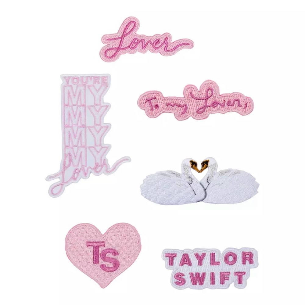 TAYLOR SWIFT Lover Album 2022 Collection Patch Set Collection Official Merch 💗💕💖